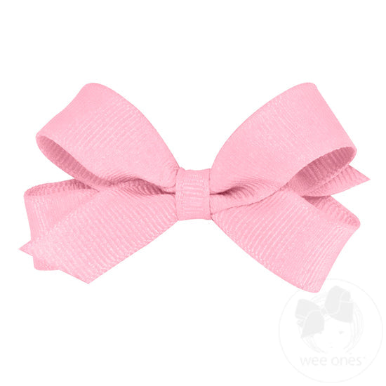 Wee Ones Tiny Classic Grosgrain Girls Hair Bow