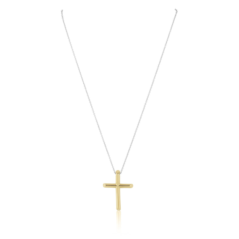 Sahira Jewelry Design - Two Tone Cross