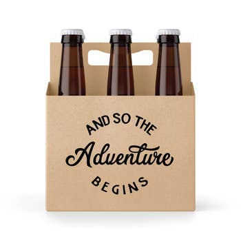 SAY IT ALL WITH A 6-PACK HOLDER