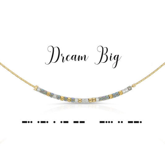 Dream Big Necklace - Dot & Dash