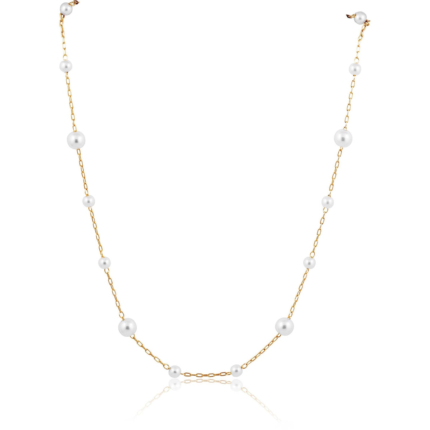 Sahira Jewelry Design - Mini Pearl Choker Necklace