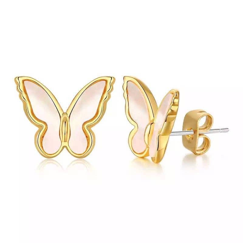 Sahira Jewelry Design - Butterfly Studs