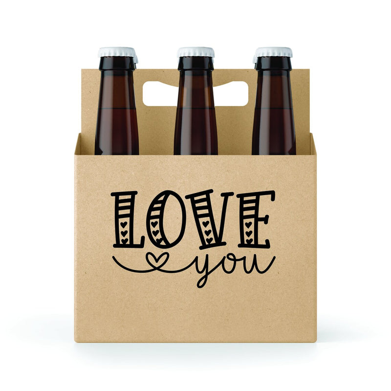 SAY IT ALL WITH A 6-PACK HOLDER